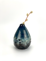 Mini Vase glazed in 'Storm'     (03212022-11e)