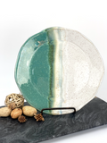 Abstract Serving Bowl in 'Cascade'   (11062021-15e)