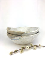 7x4" Abstract Bowls in 'Frost'