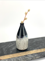 Mini Vase glazed in 'Arctic Coast'     (03212022-12e)