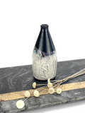 Mini Vase glazed in 'Arctic Coast'     (03212022-12e)
